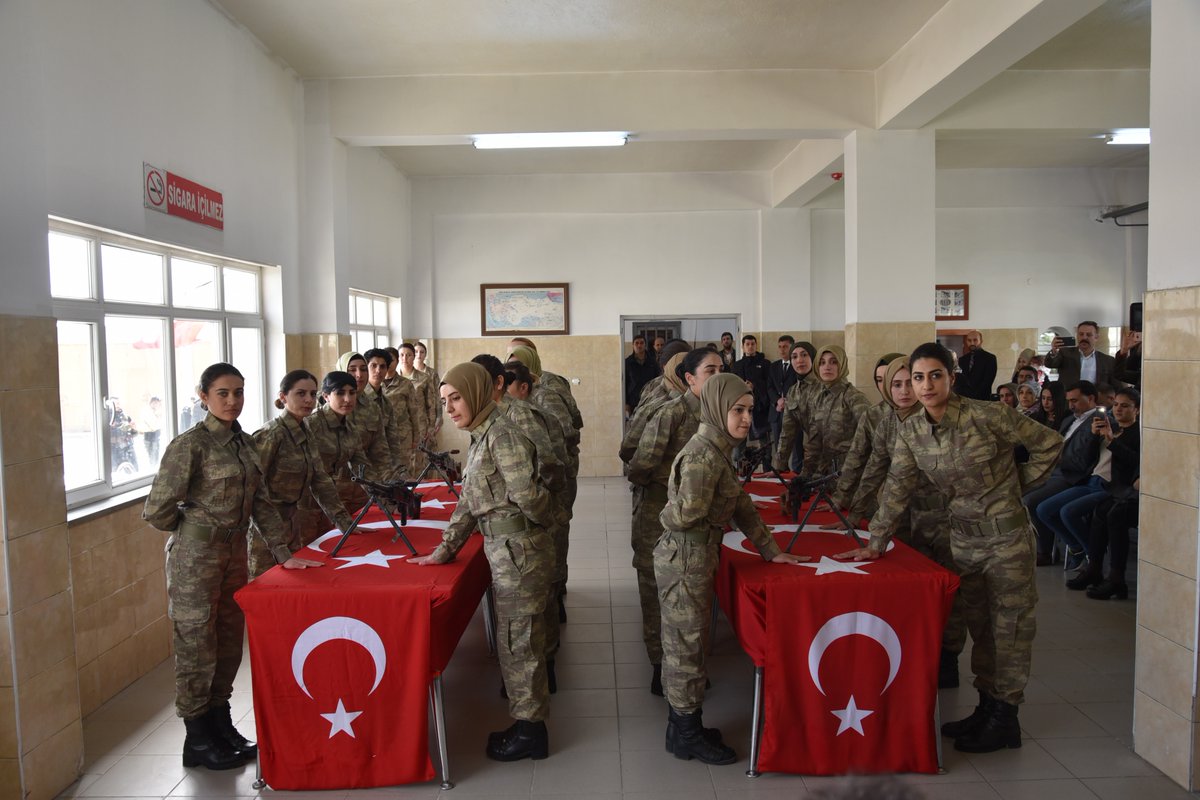 Ağrı’da 20 Kadın Güvenlik Korucusu Yemin Etti.